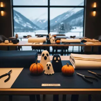 Аренда Мастер класс по фетровым игрушкам на Хэллоуин в Green Flow Hotel — ART SPACE