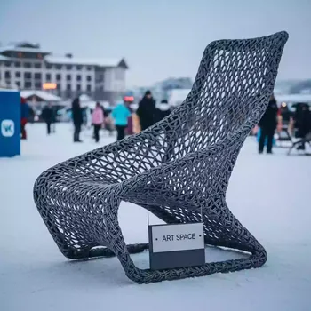 Аренда Стул лаунж плетеный Lampok в Novotel Resort — ART SPACE