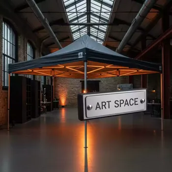 Аренда Шатер для торговли и ярмарок pro 3х3 м в лофте «Студия 21» — ART SPACE