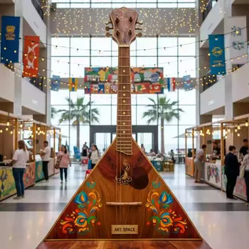 Аренда Ростовой Фигуры Балалайка в отеле Radisson Lazurnaya — ART SPACE