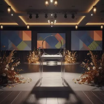 Аренда Стул ХЭМПСОН прозрачный с белой подушкой в Golden Tulip Rosa Khutor — ART SPACE