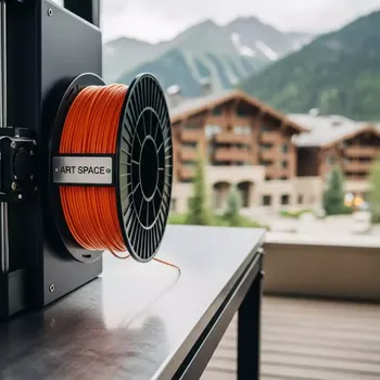 Аренда Катушка Bestfilament 1,75 мм 1 кг оранжевая в Поляна 1389 Отель и Спа — ART SPACE