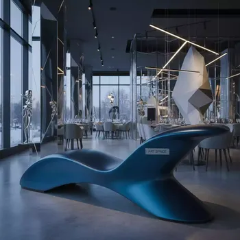 Аренда Шезлонг синий Blue в ресторане «Brunello» — ART SPACE