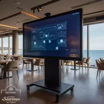 Аренда Доска интерактивная DonView DI 101IWD ZH03PA в ресторане «Sanremo» — ART SPACE