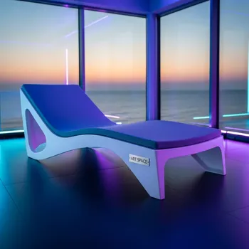 Аренда Шезлонг пластиковый с матрасом Fiji в зале «Чайка» (Морпорт) — ART SPACE