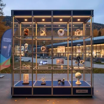 Аренда Витрина стеклянная на курорте «Газпром» (Альпика) — ART SPACE