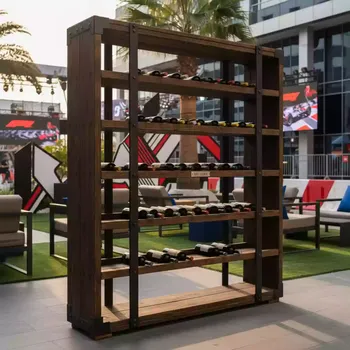 Аренда Стеллаж лофт Нила для вина массив в Courtyard by Marriott Sochi — ART SPACE