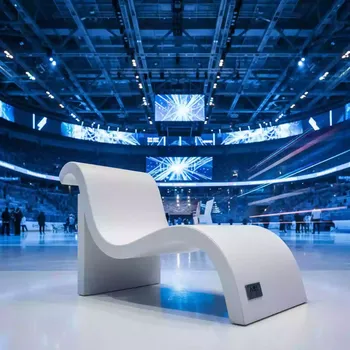 Аренда Шезлонг лежак Мальта AFM 503C White в Ледовом дворце «Айсберг» — ART SPACE