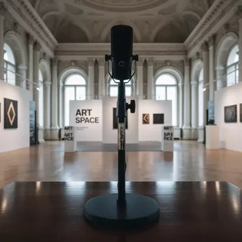 Аренда Стойка настольная для микрофона в усадьбе Голицына — ART SPACE