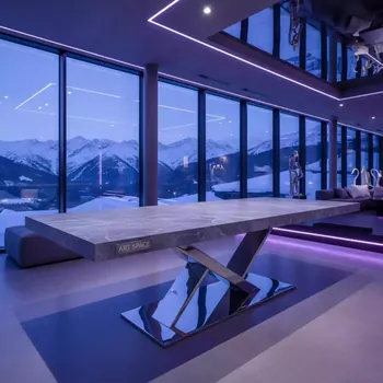 Аренда Стол TME 6932 MBH серый камень Grey Stone в Поляна 1389 Отель и Спа — ART SPACE
