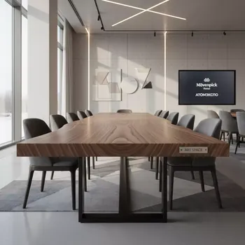 Аренда Стол обеденный деревянный Rolland в Mövenpick Hotel — ART SPACE