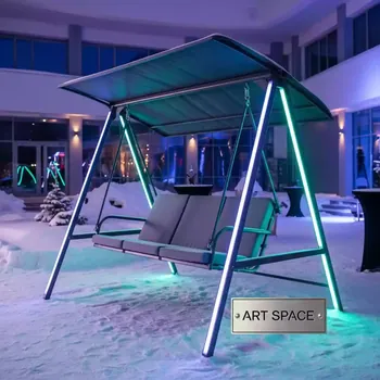 Аренда Качели садовые 3 местные Катрин 7035 в санатории «Октябрьский» — ART SPACE