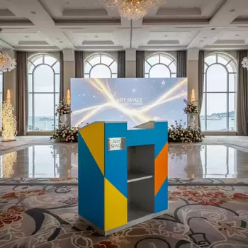 Аренда Стойка промо P1 с дверцей в Imeretinskiy Hotel — ART SPACE