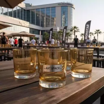 Аренда Стакан Олд фэшн рокс Honey 290 мл в Pullman Sochi Centre — ART SPACE