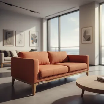 Аренда Диван Бран терракотовый в Swissôtel Resort Sochi Kamelia — ART SPACE