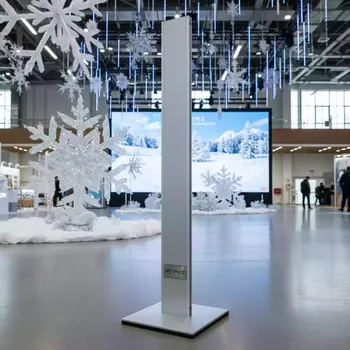 Аренда Держатель для баннера напольный в этно-парке «Моя Россия» — ART SPACE