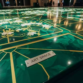 Аренда Наливной пол ВОЛМА Нивелир Экспресс в Университете «Сириус» — ART SPACE