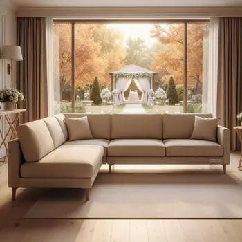 Аренда Модуль диванный угловой YH C1031W beige в Novotel Resort — ART SPACE