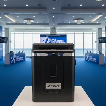 Аренда Шредер уничтожитель Bulros 6206MD 2х6 мм черный серебро в Novotel Resort — ART SPACE