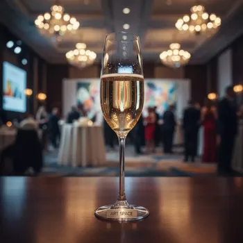 Аренда Бокал флюте Spiegelau хрустальный 190 мл в Mövenpick Hotel — ART SPACE