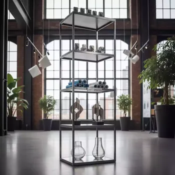 Аренда Подставка декоративная 4 ярусная SILVER в Radisson Collection Paradise — ART SPACE