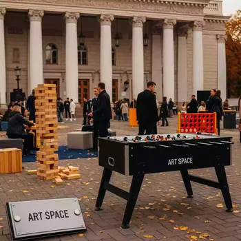 Аренда Игры и спортинвентарь в Зимнем театре — ART SPACE