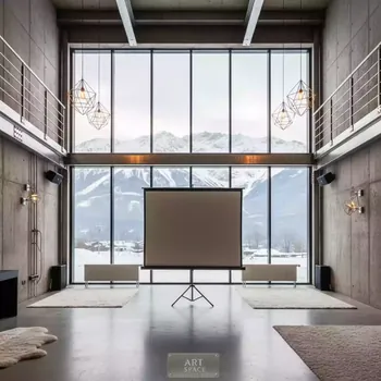 Аренда Экран для проектора 180х180 см в Green Flow Hotel — ART SPACE