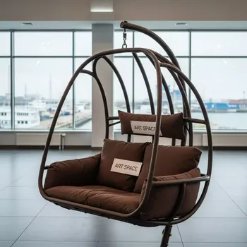 Аренда Кресло подвесное AFM 201A XL коричневый в зале «Чайка» (Морпорт) — ART SPACE