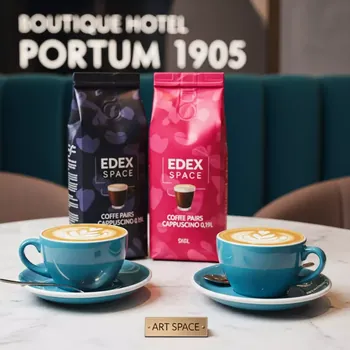 Аренда Кофейных пар Edex для капучино 0,19 л в Boutique Hotel PORTUM 1905 — ART SPACE