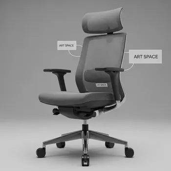 Аренда Кресло CLG 630 LXH C Grey на курорте «Газпром» (Альпика) — ART SPACE