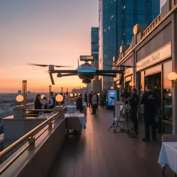 Аренда Квадрокоптер DJI Phantom 3 Advanced в ресторане «Высота 5642» — ART SPACE