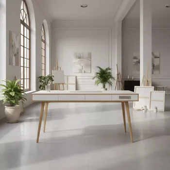 Аренда Стол письменный с кабель каналом Toa Desk CSX в Stella di Mosca — ART SPACE