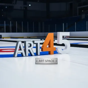 Аренда Цифры и буквы для декора в Керлинговом центре «Ледяной куб» — ART SPACE