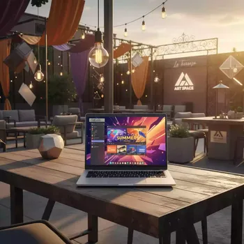 Аренда Ноутбук Dell P98G Intel Core i7 в ресторане «La Terrazza» — ART SPACE
