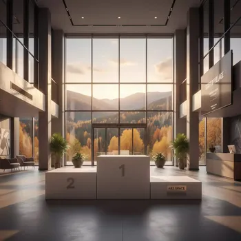 Аренда Пьедестал почета в Green Flow Hotel — ART SPACE