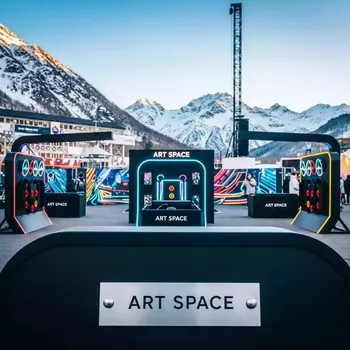 Аренда Каталог зимних уличных аттракционов в Golden Tulip Rosa Khutor — ART SPACE