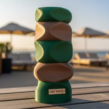 Аренда Фигура из биопластика Threebu Totem 4 Special на пляжных клубах Хосты — ART SPACE