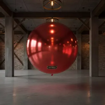 Аренда Шар с гелием красный 1 м в Gamma Sirius — ART SPACE
