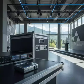 Аренда Радиосистема с поясным передатчиком UR4D UR1 Shure в Novotel Resort — ART SPACE