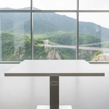 Аренда Стол Лидер 21 белый 800х800 в Skypark Sochi — ART SPACE