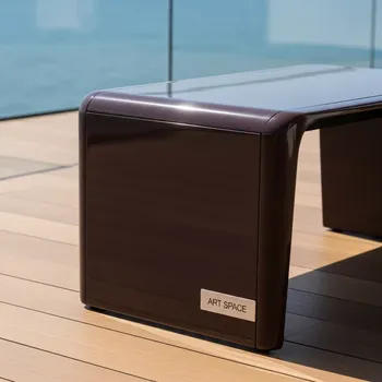 Аренда Стол кофейный Royal Family LANA коричневый в пляжном комплексе VinoGrad — ART SPACE