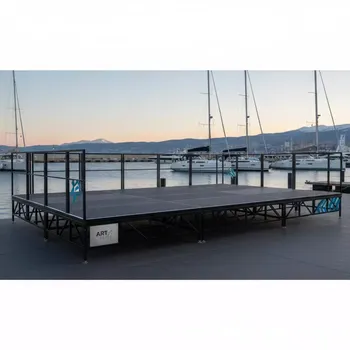Аренда Подиум 6х7 м на парусной регате (Сочи) — ART SPACE