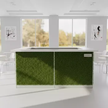 Аренда Стойка барная Almeria Grass в банкетном зале «Дельфин» — ART SPACE