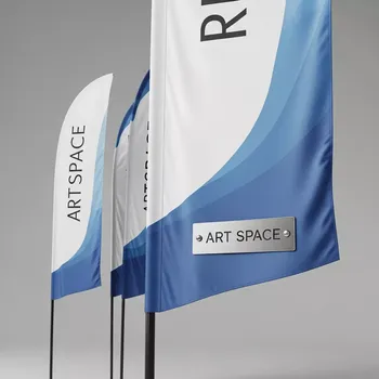 Аренда Флаги виндеры в Alpha Sirius — ART SPACE