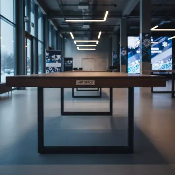 Аренда Стол Ultra коричневый в ОКЦ «Галактика» — ART SPACE