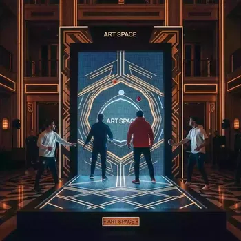 Аренда Стена интерактивная Interactive Project Спортбол без проектора в комплексе Sea Galaxy — ART SPACE