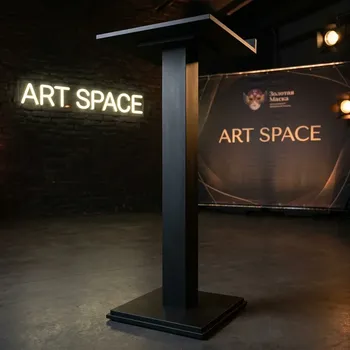 Аренда черной трибуны для выступлений в Сочи от ART SPACE