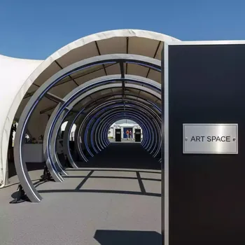 Аренда Туннель к арочному шатру 4х8 м в банкетном зале «Дельфин» — ART SPACE