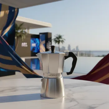 Аренда Кофеварка гейзерная на 4 порции Preziosa в Novotel Resort — ART SPACE