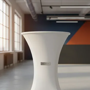 Аренда Скатерть стрейч белая в Delta Sirius — ART SPACE